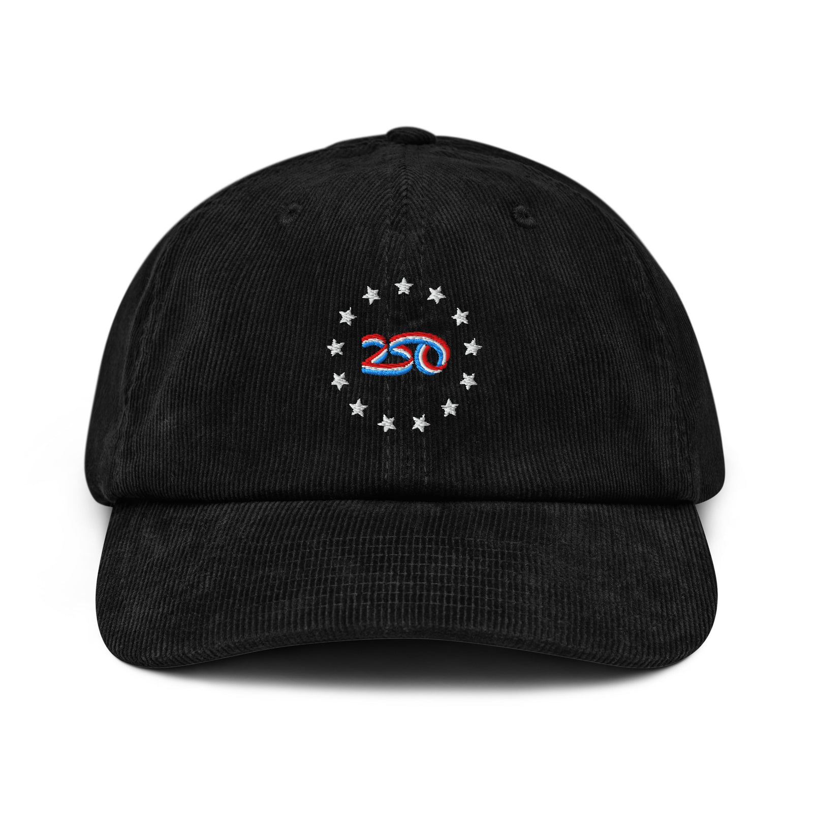 Soft unstructured America 250 Betsy Ross Corduroy Hat product view