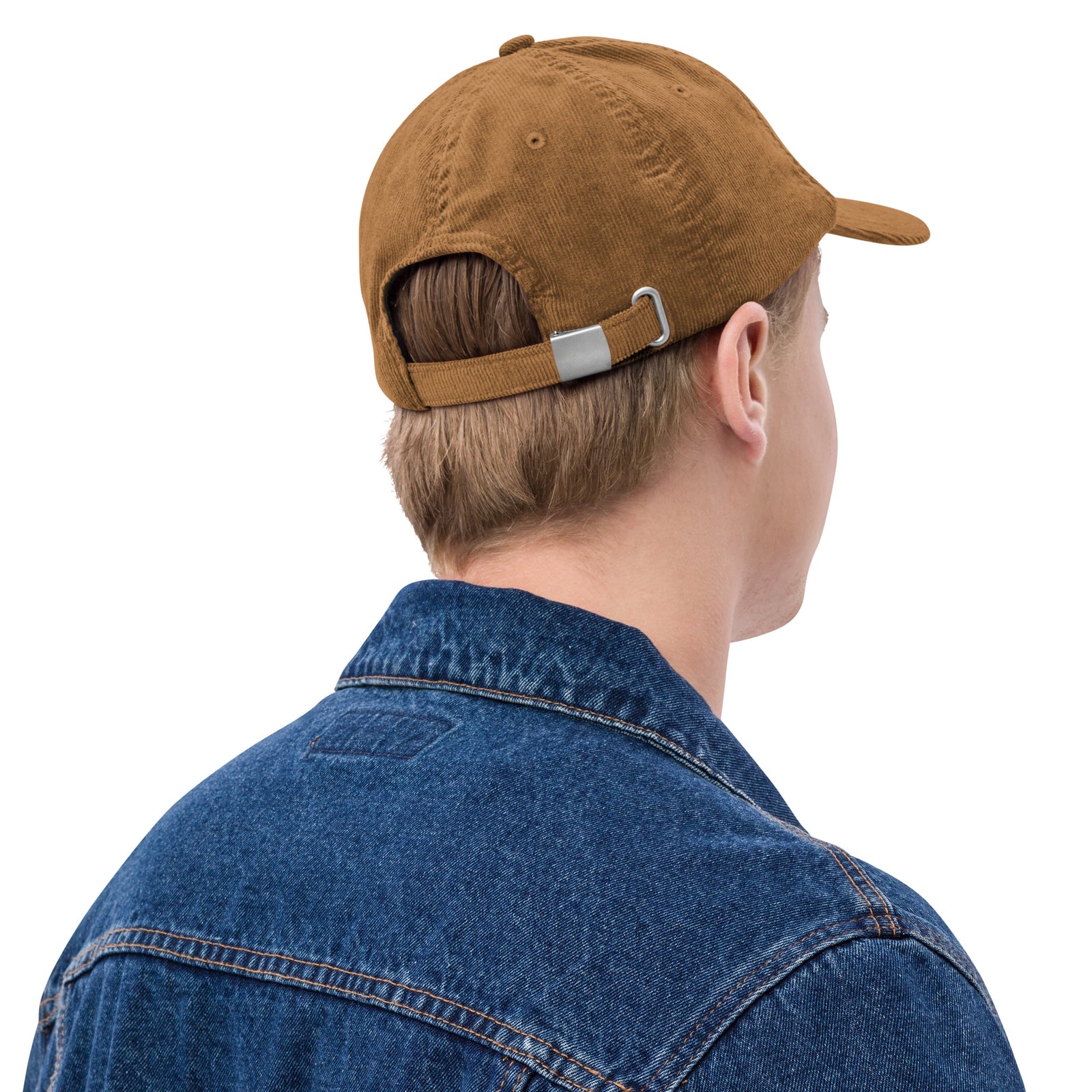 America 250 commemorative corduroy cap with Betsy Ross flag embroidery