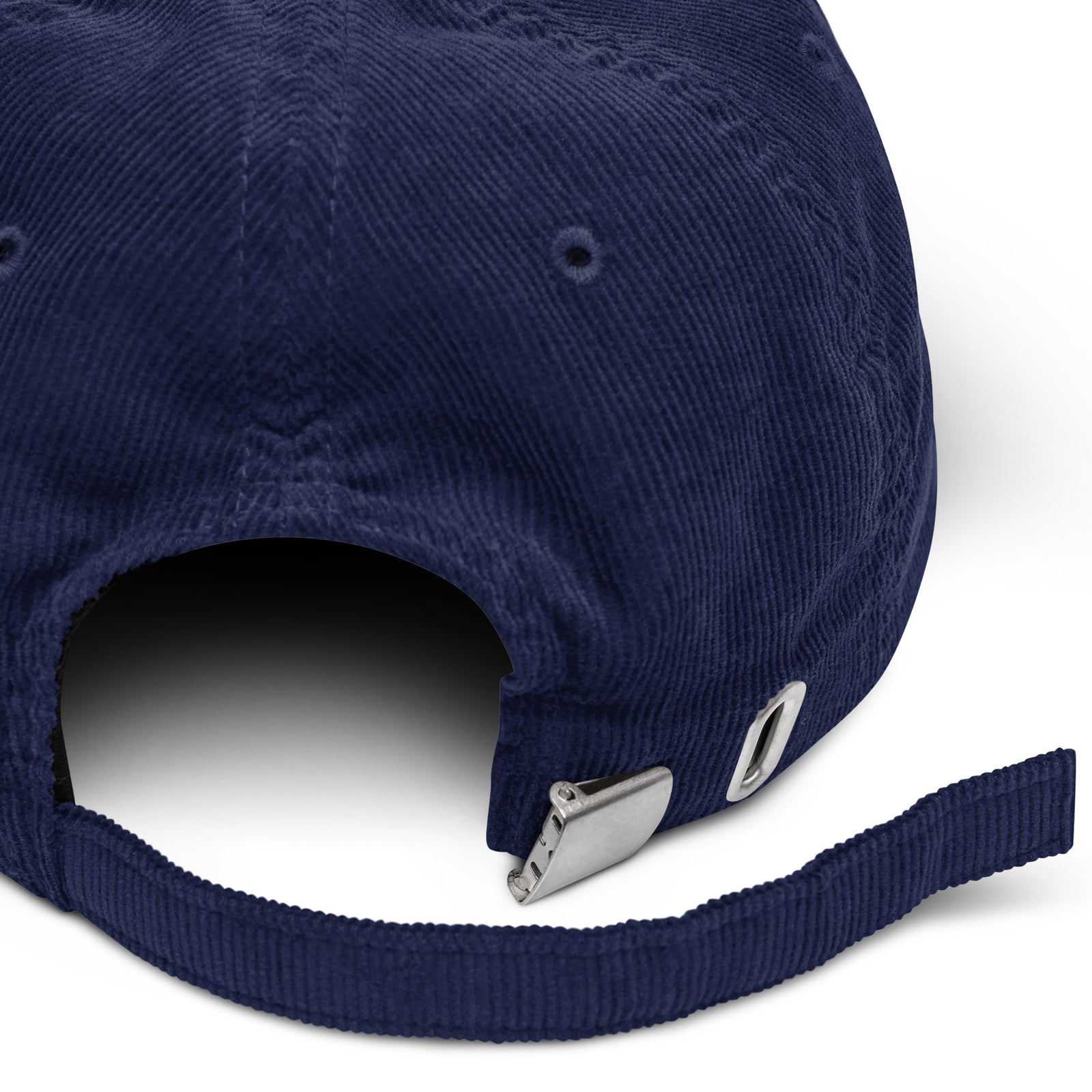America 250 Betsy Ross Corduroy Hat side view showing soft unstructured corduroy cap