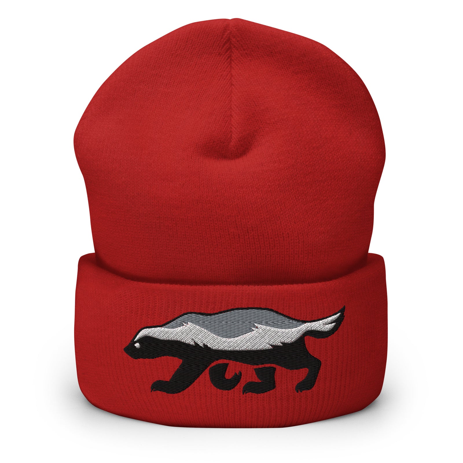 Honey Badger Cuffed Beanie