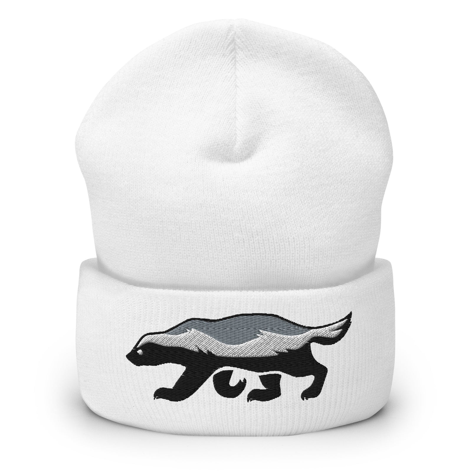 Honey Badger Cuffed Beanie