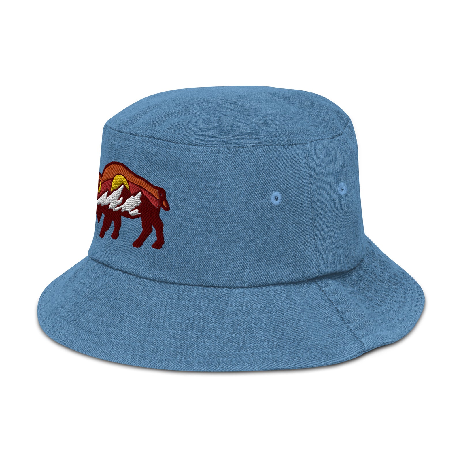 Liberty Bison Denim Bucket Hat