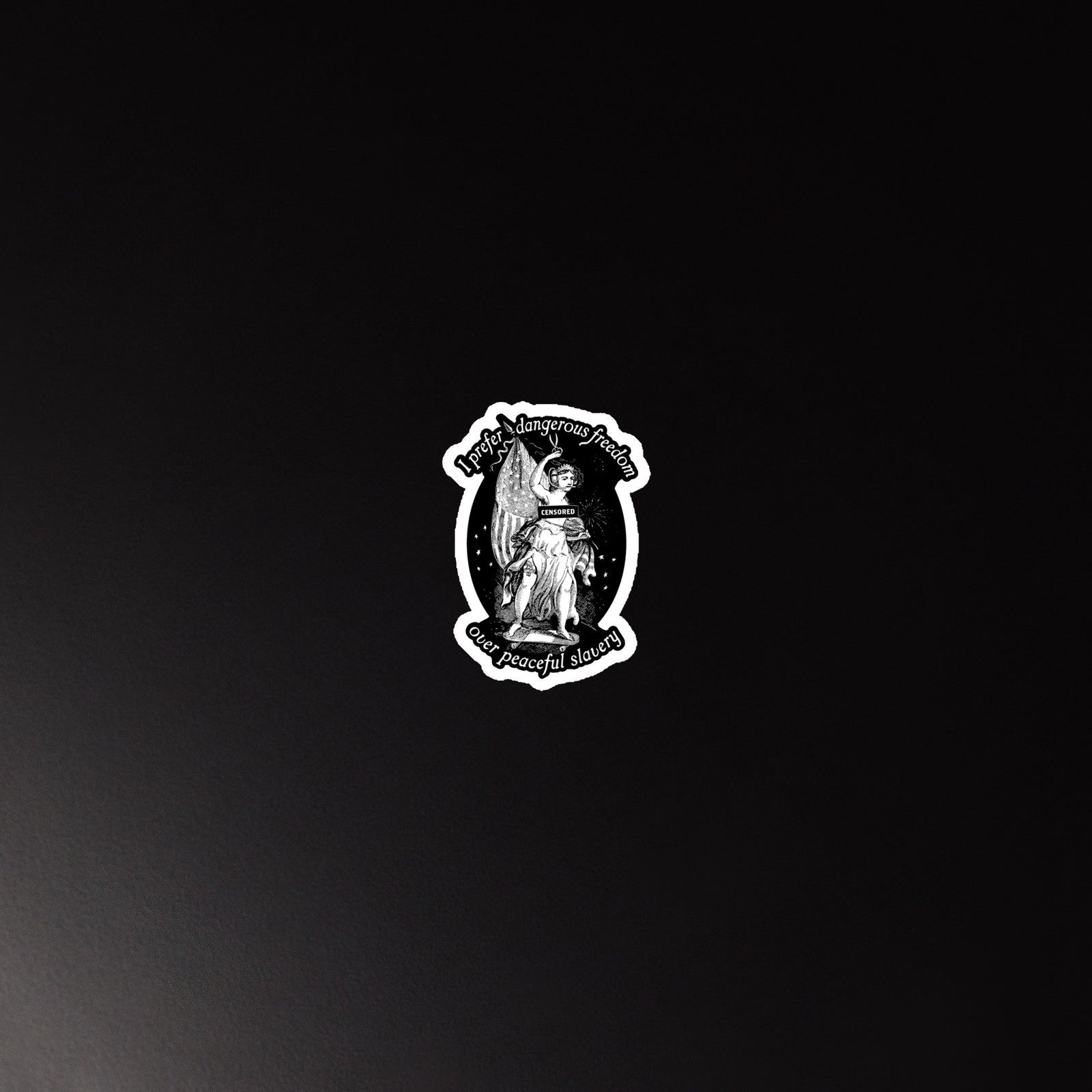 I Prefer Dangerous Freedom Over Peaceful Slavery Magnet