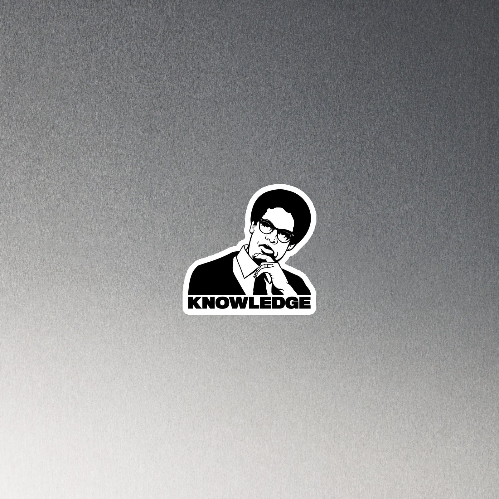 Thomas Sowell Knowledge Die-Cut Magnet