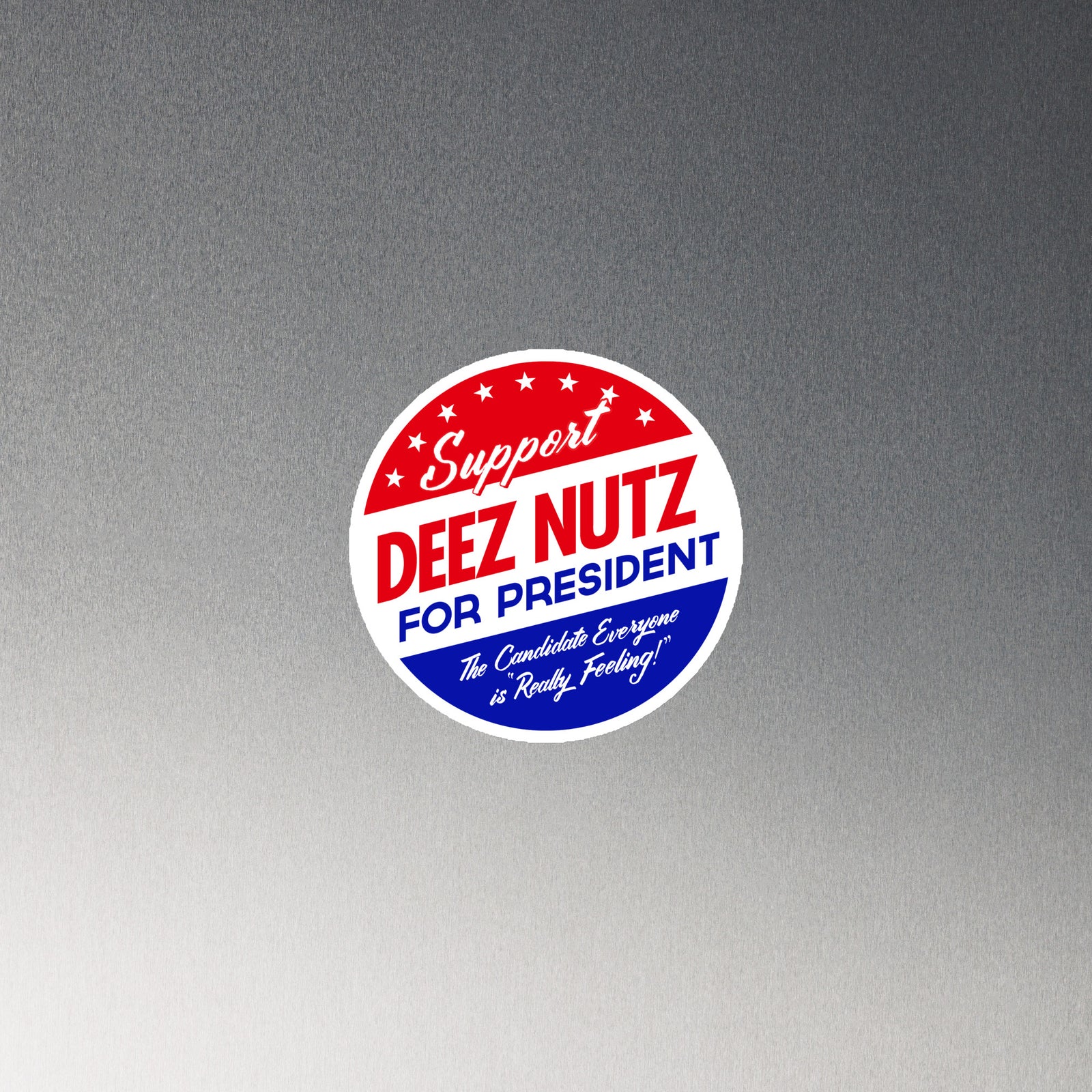 Deez Nuts for President Die-Cut Magnet