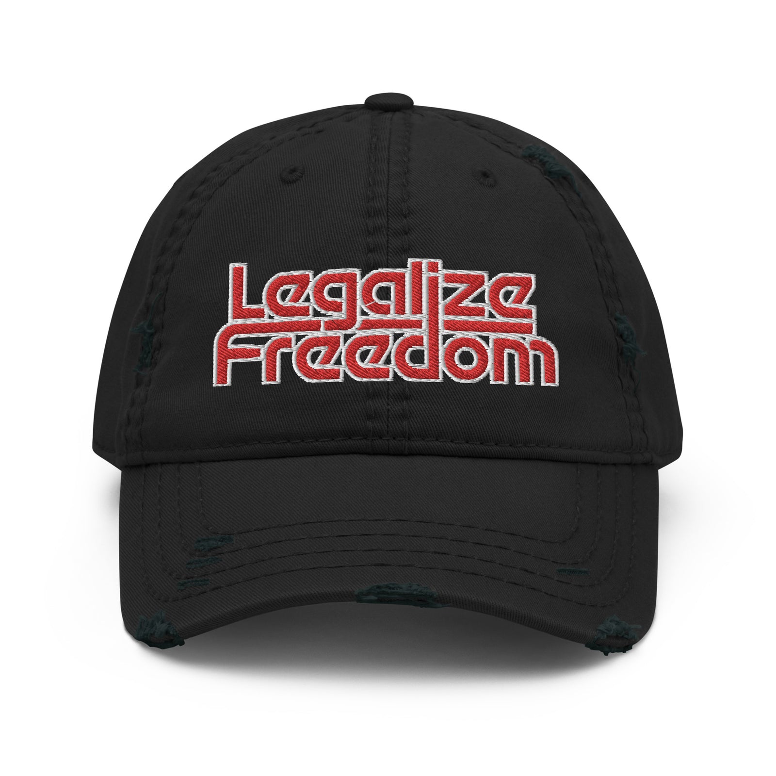 Legalize Freedom Distressed Dad Hat
