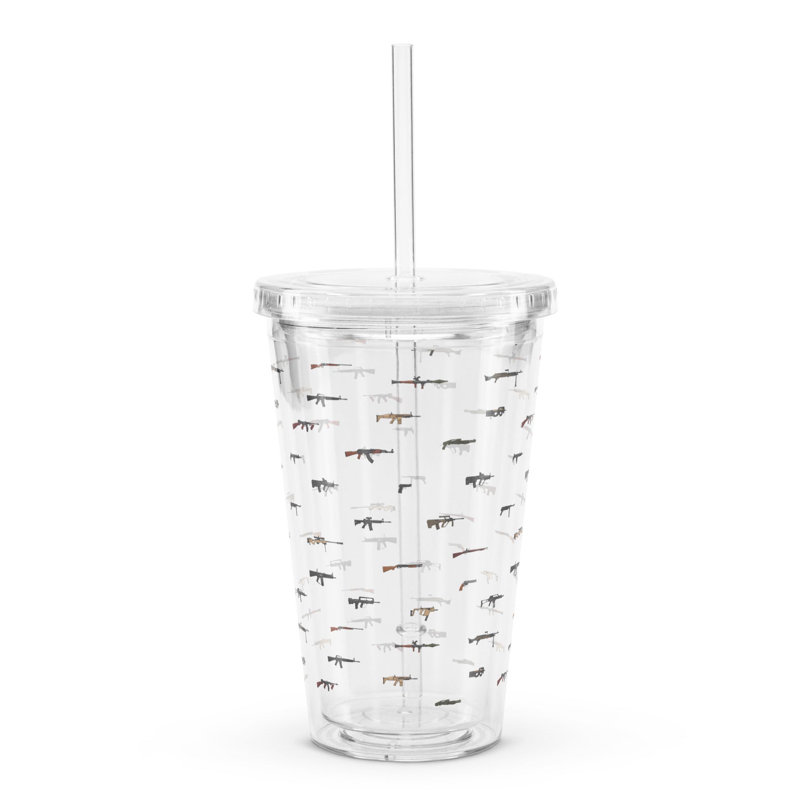 Arsenal Clear Plastic Tumbler