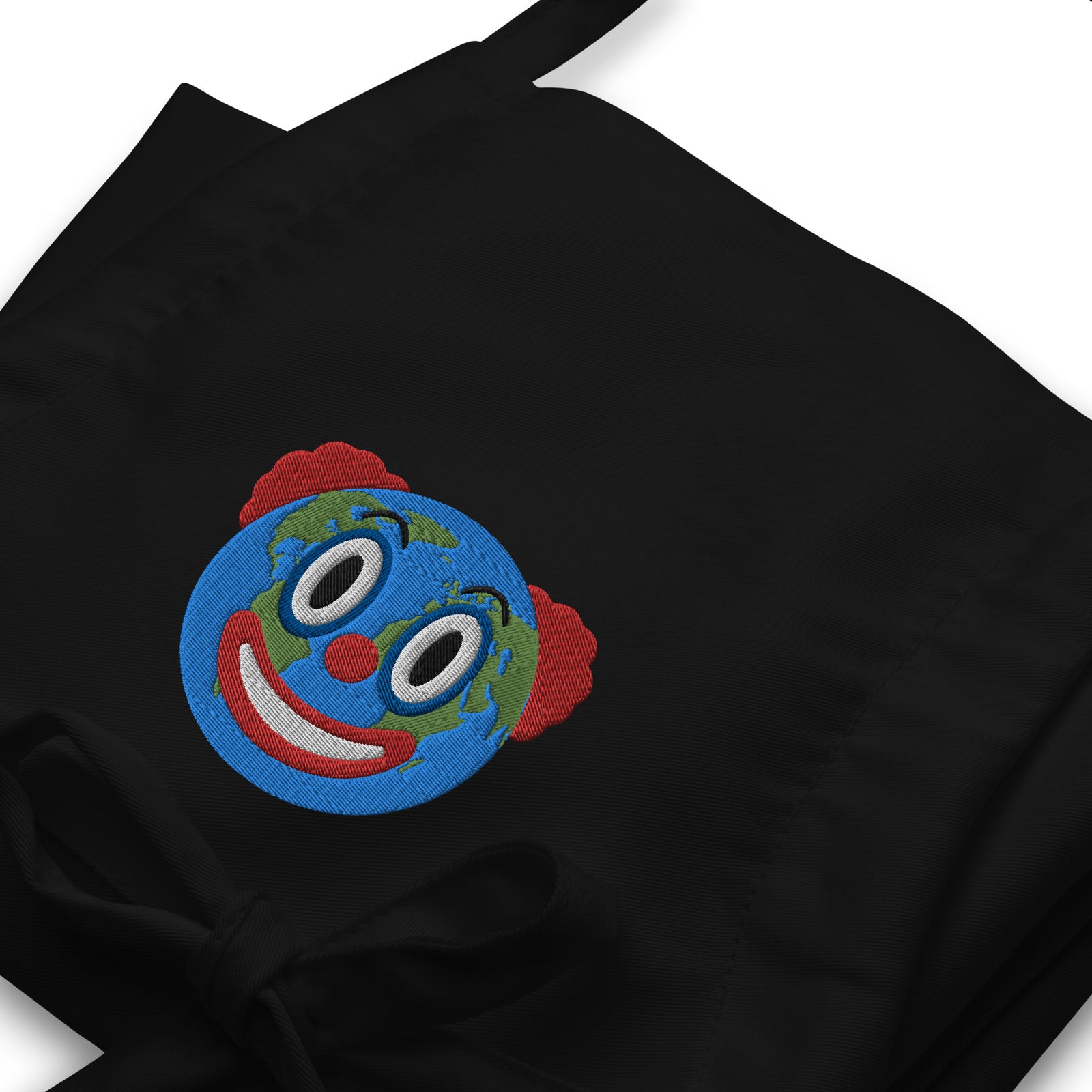 Clown World Embroidered Apron