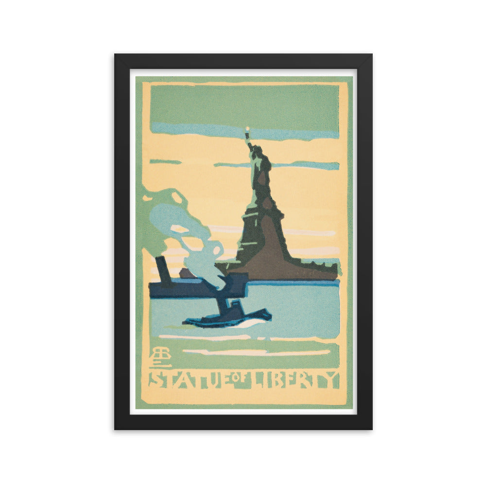 Statue of Liberty Rachael Robinson Elmer Framed poster