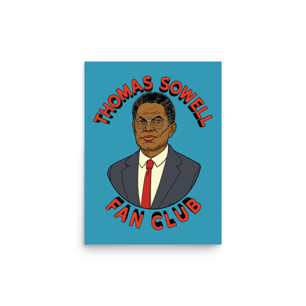 Thomas Sowell Fan Club Print