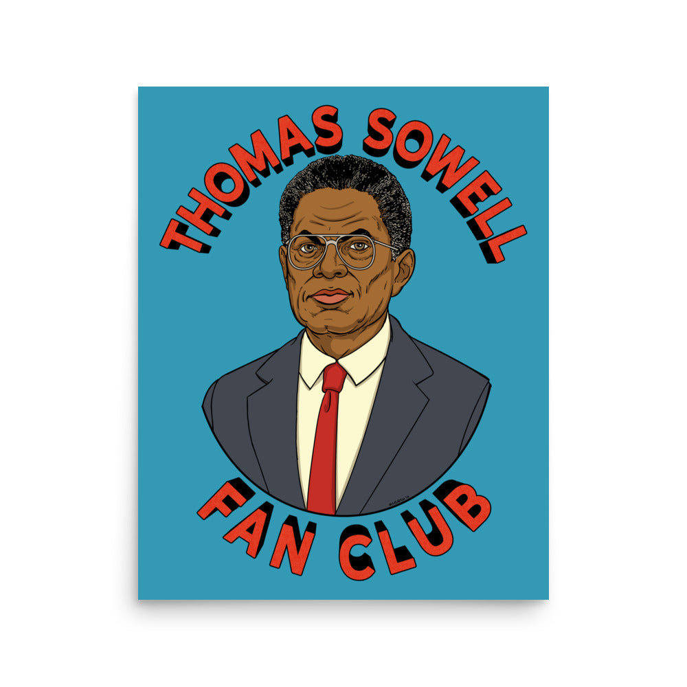 Thomas Sowell Fan Club Print