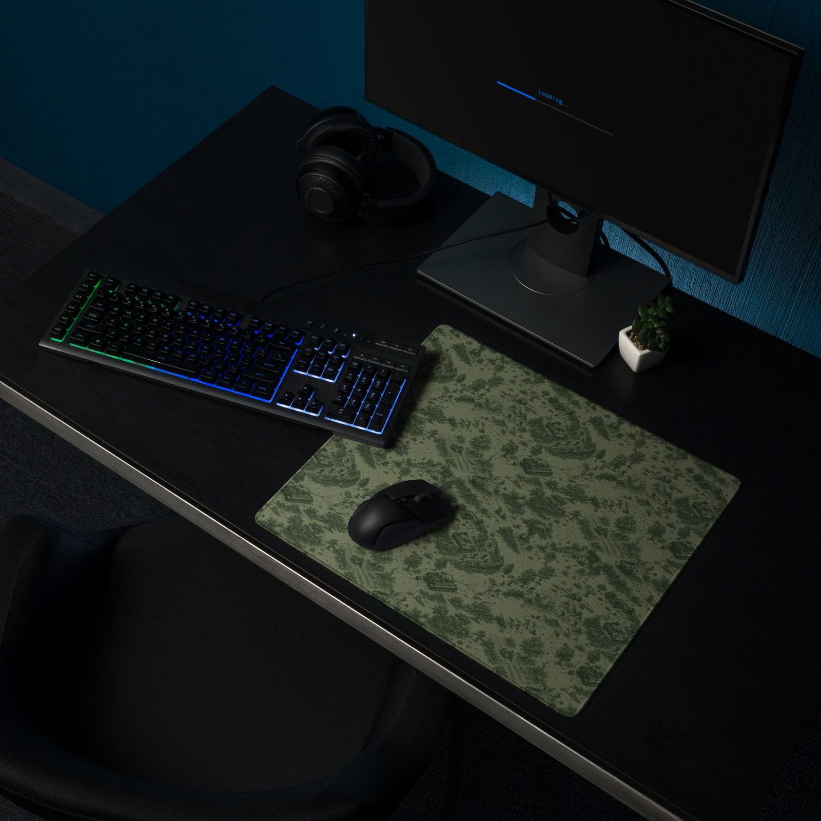 Normandy ’44 Toile Gaming Mouse Pad