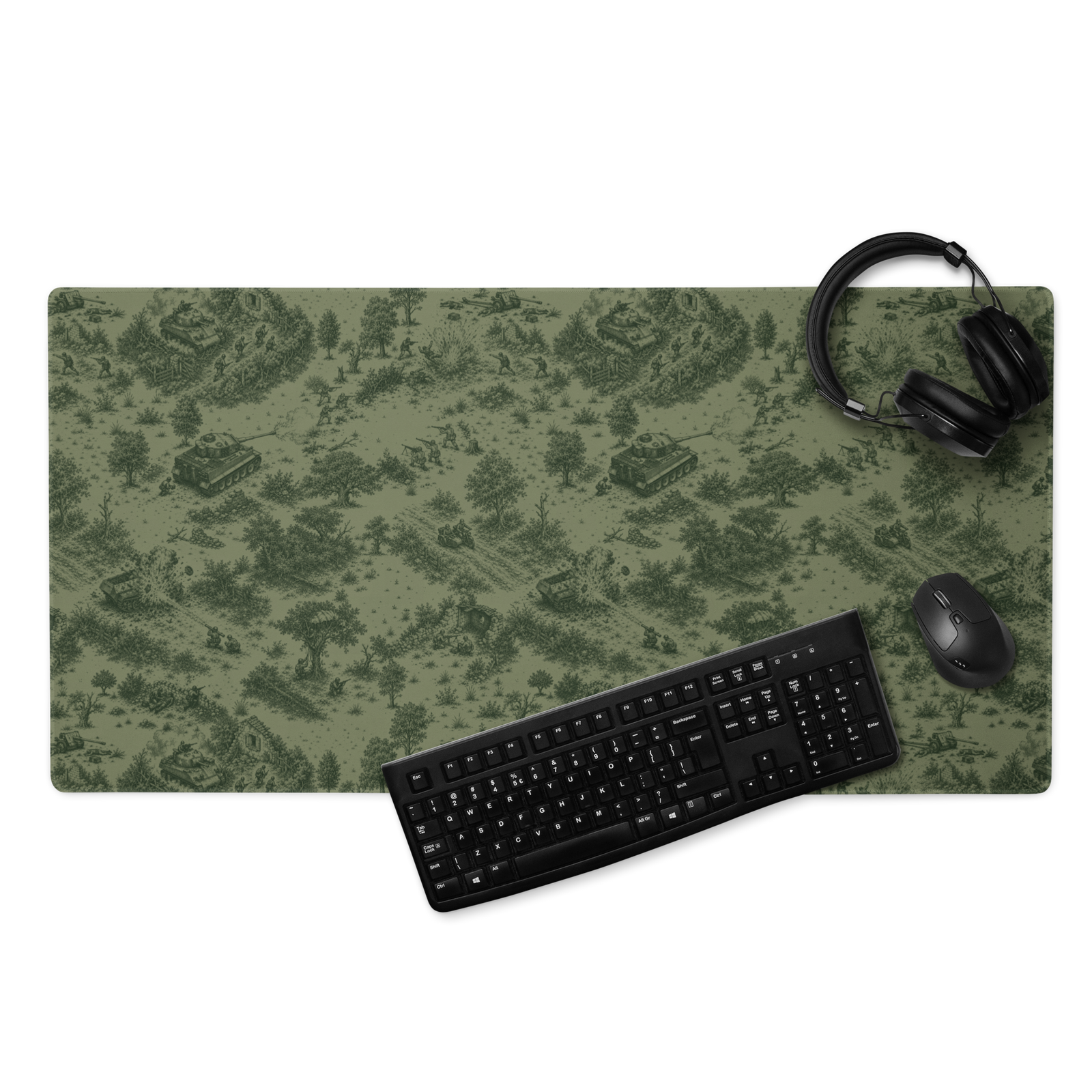 Normandy ’44 Toile Gaming Mouse Pad