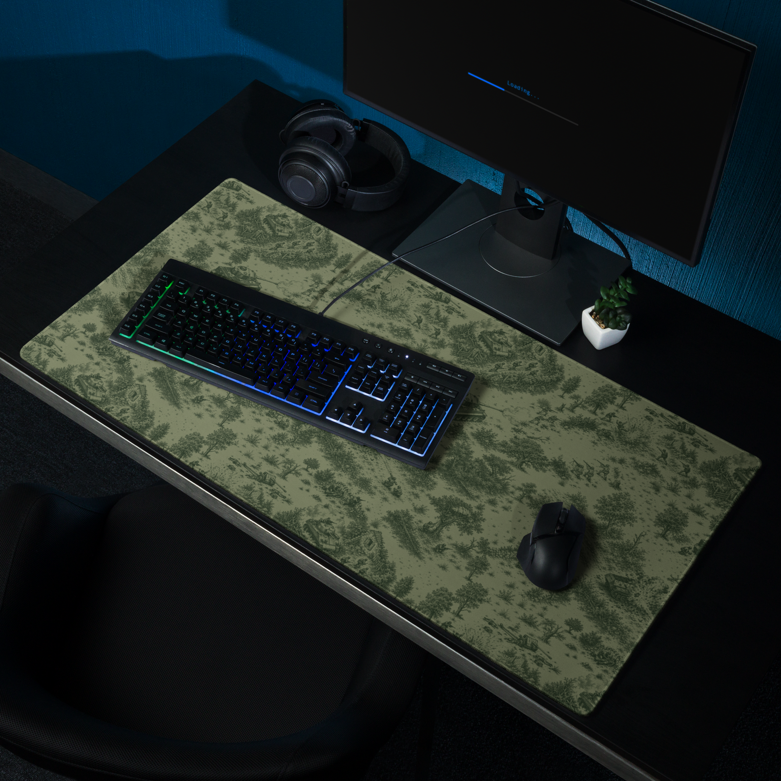Normandy ’44 Toile Gaming Mouse Pad
