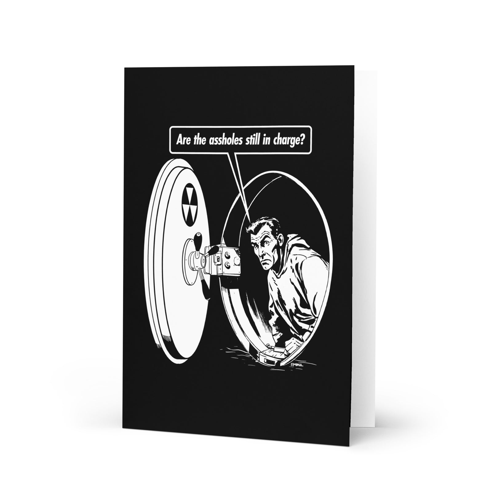 A-Holes Still In Charge Birthday Card