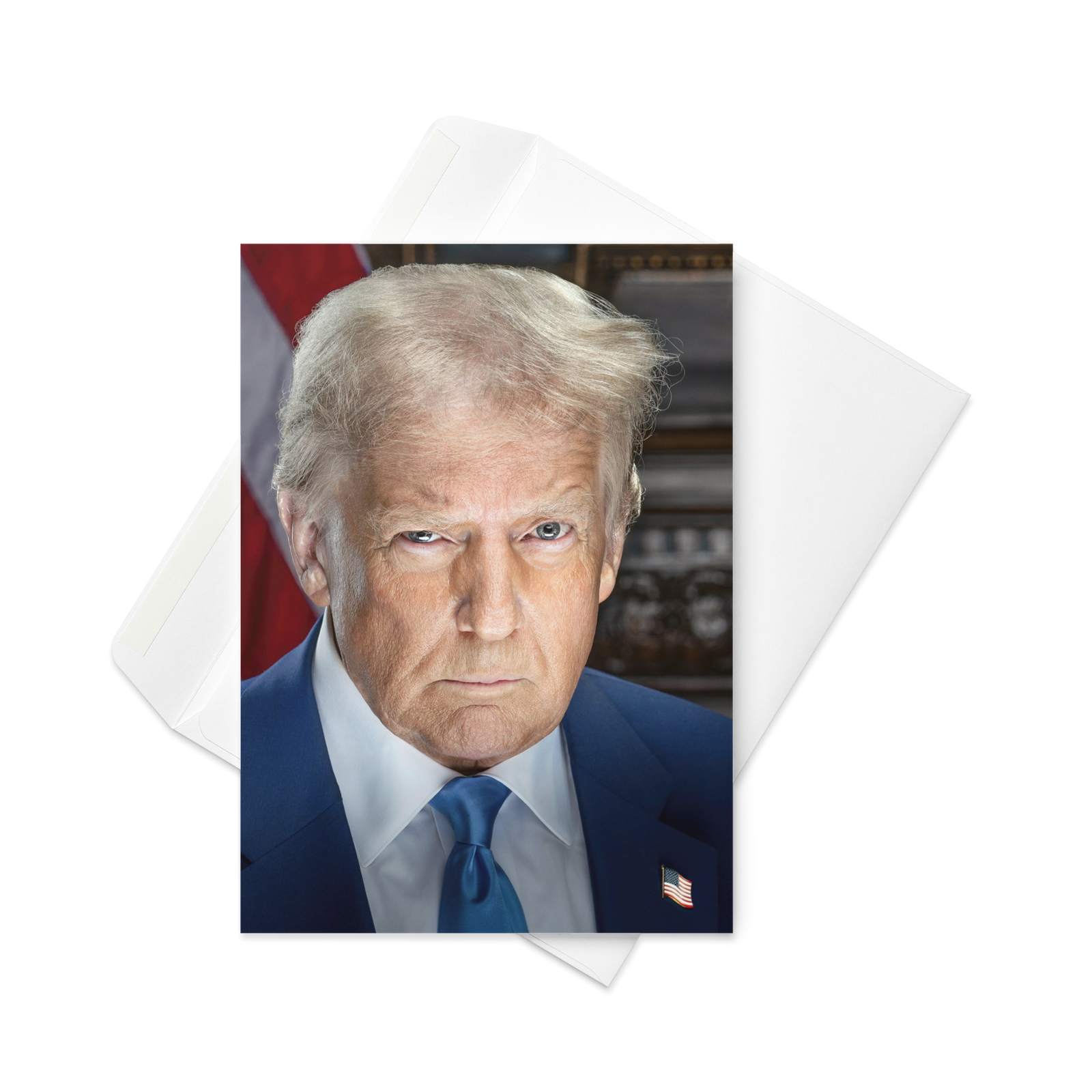 Trump Official Portrait Greeting Card
