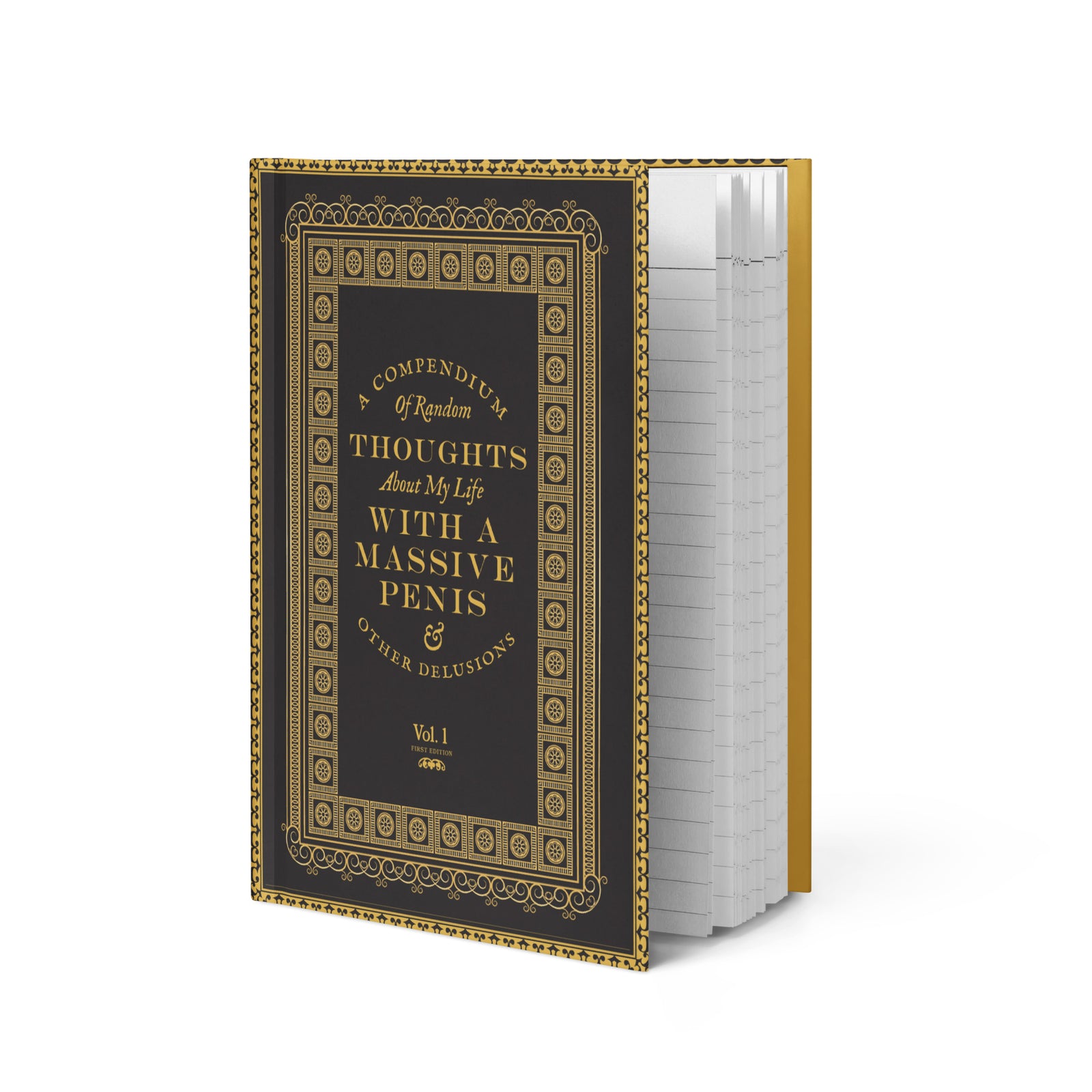 A Compendium of Random Thought Hardcover Journal