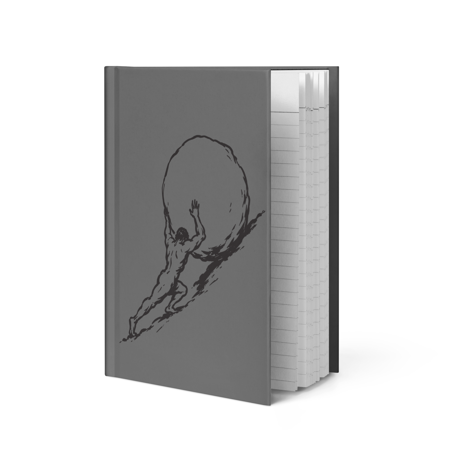 Sisyphus Hardcover Notebook