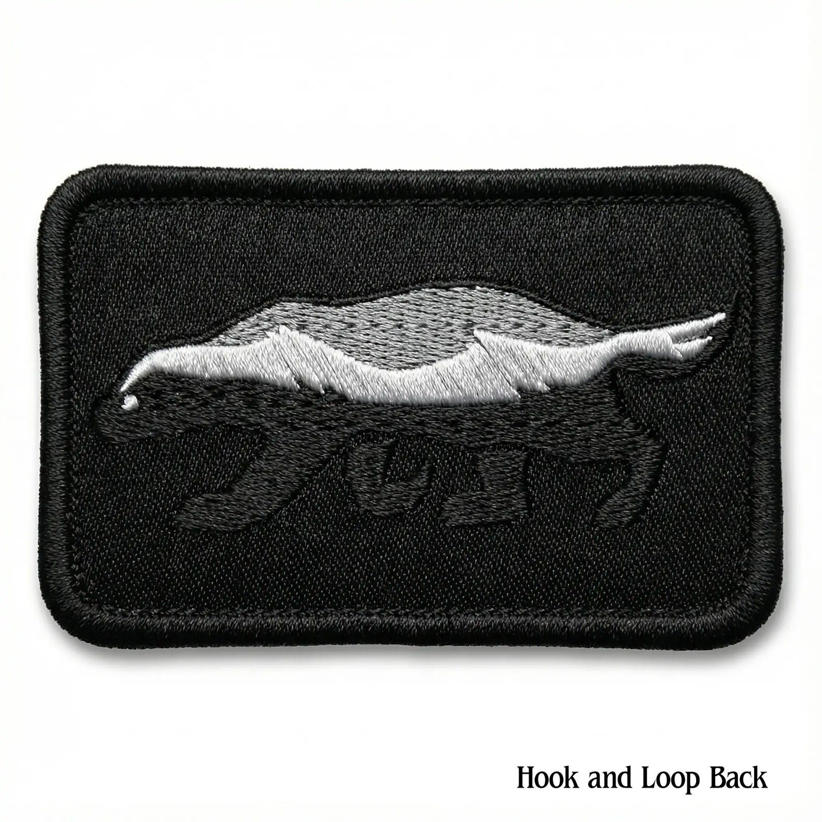 Honey Badger Morale Patch with Hook and Loop