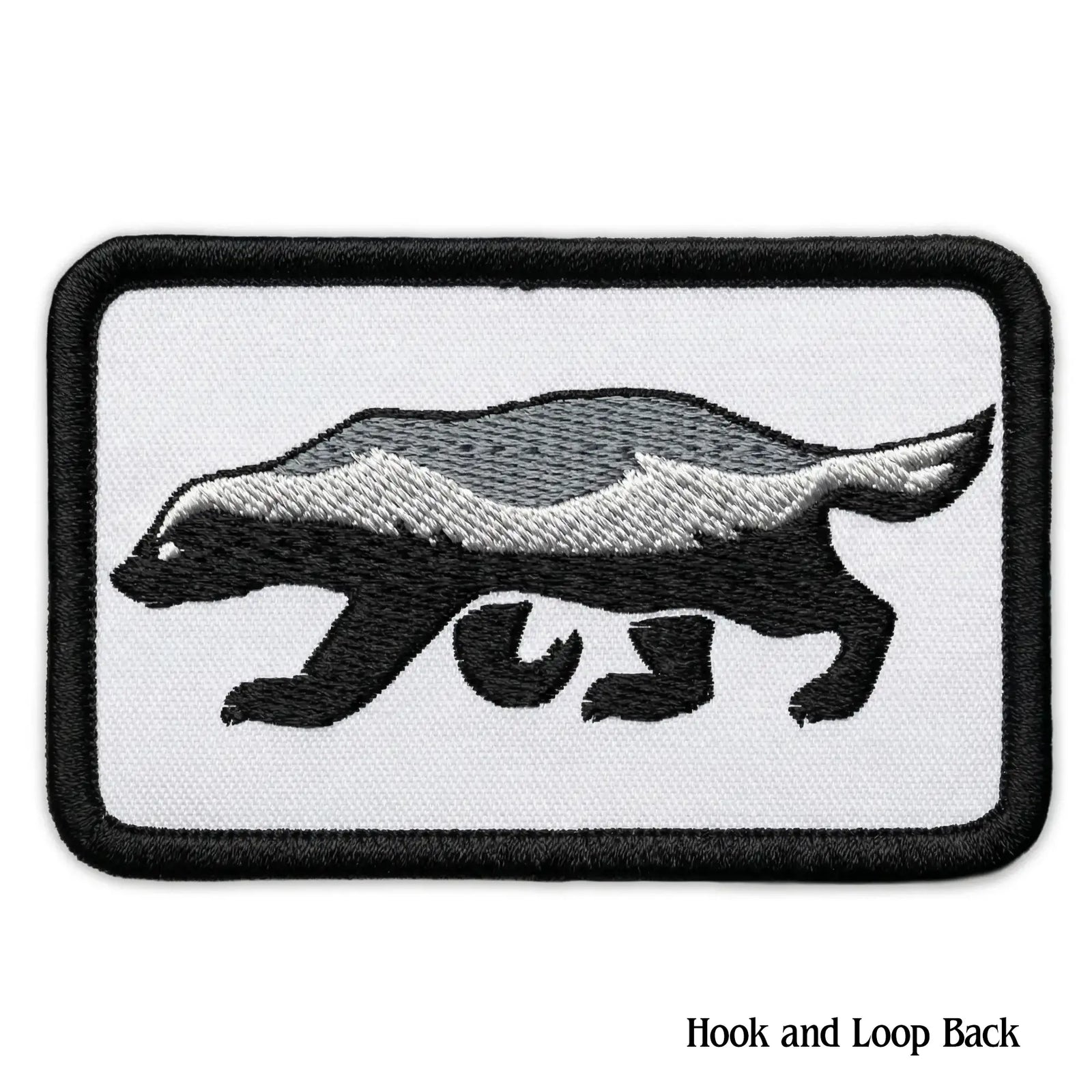 Honey Badger Morale Patch with Hook and Loop