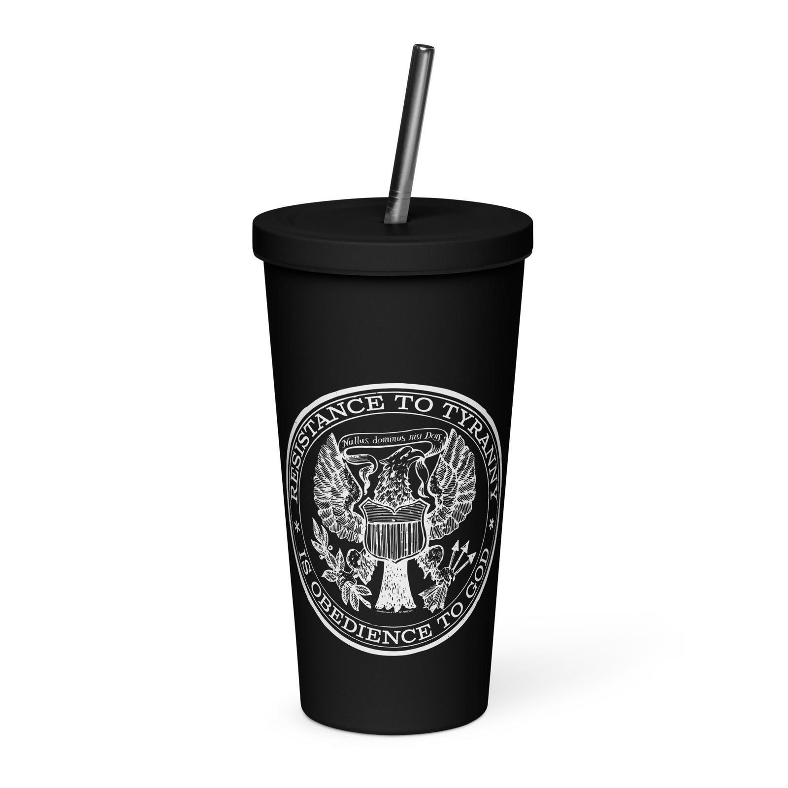 An Appeal to Heaven Insulated Tumbler with Straw