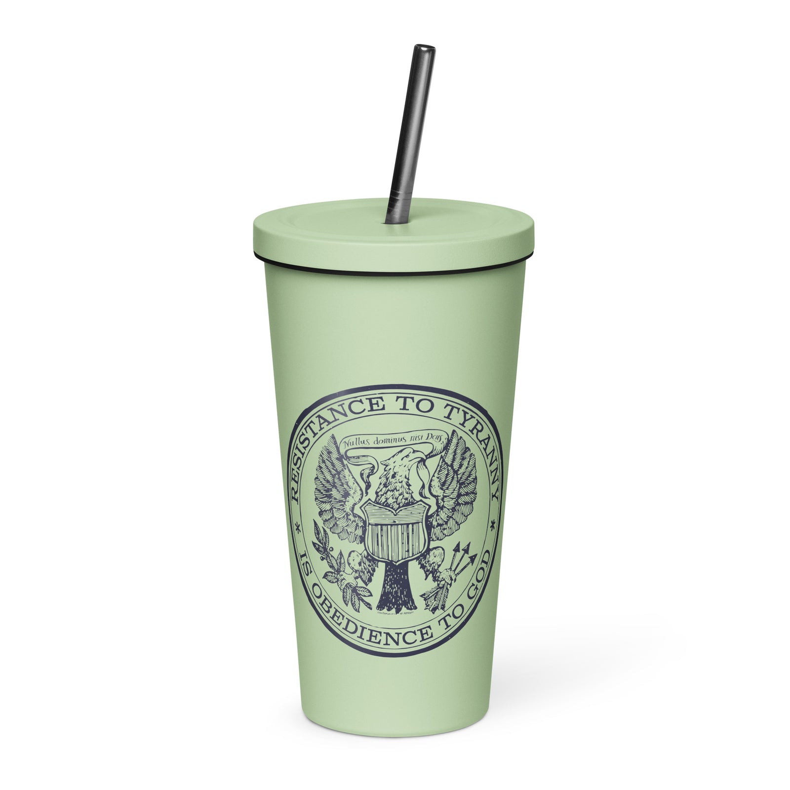 An Appeal to Heaven Insulated Tumbler with Straw