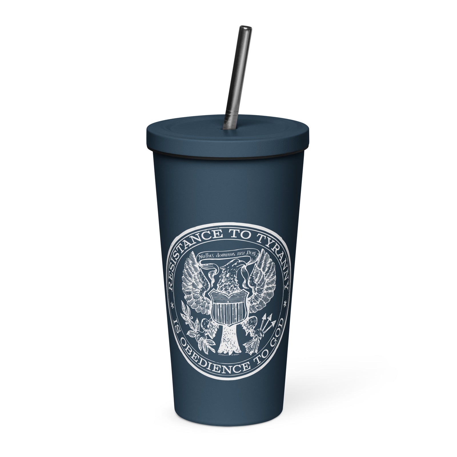 An Appeal to Heaven Insulated Tumbler with Straw