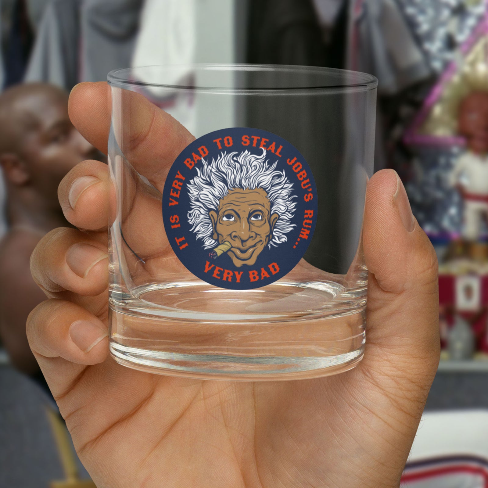 Jobu's Rum Rocks Glass