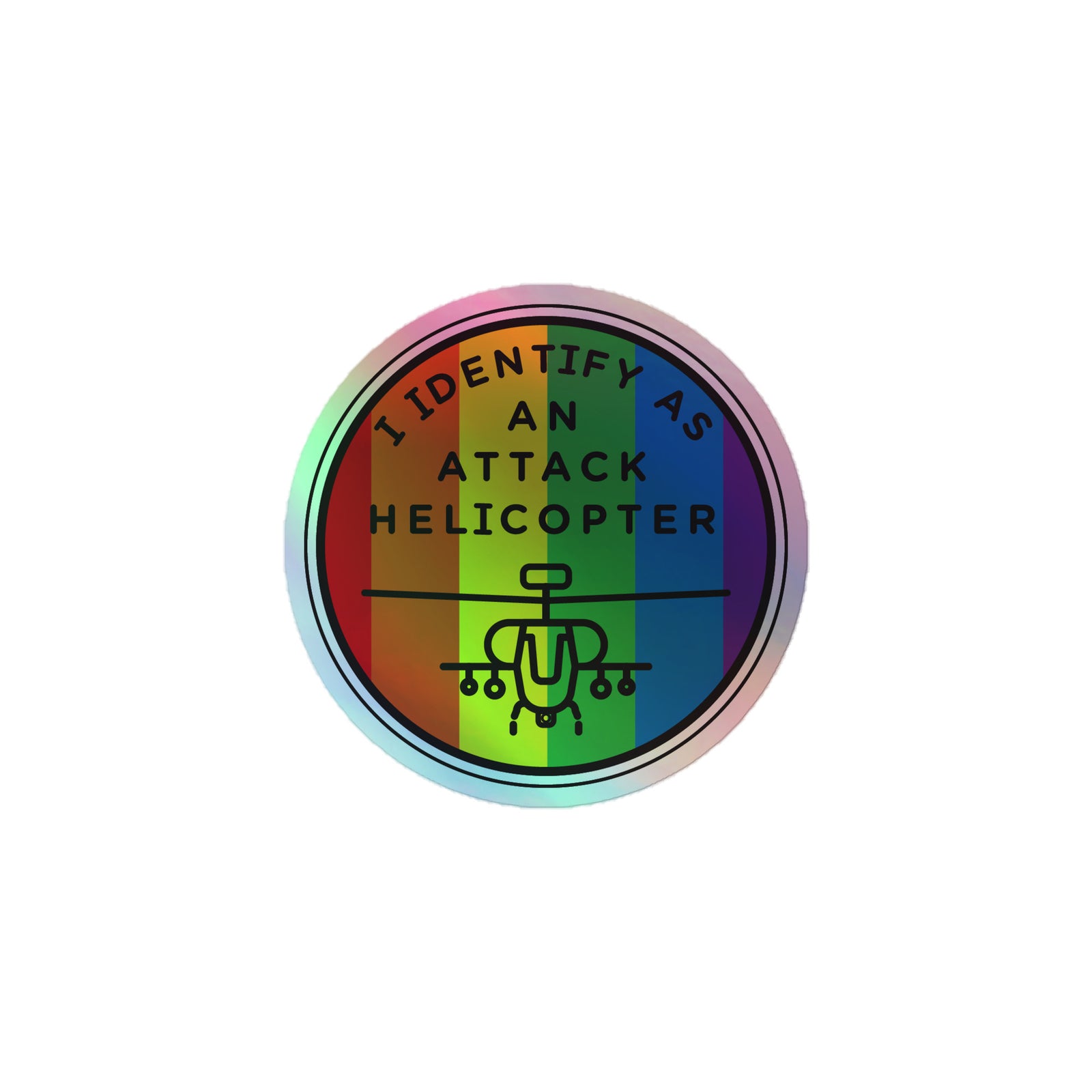Holographic stickers