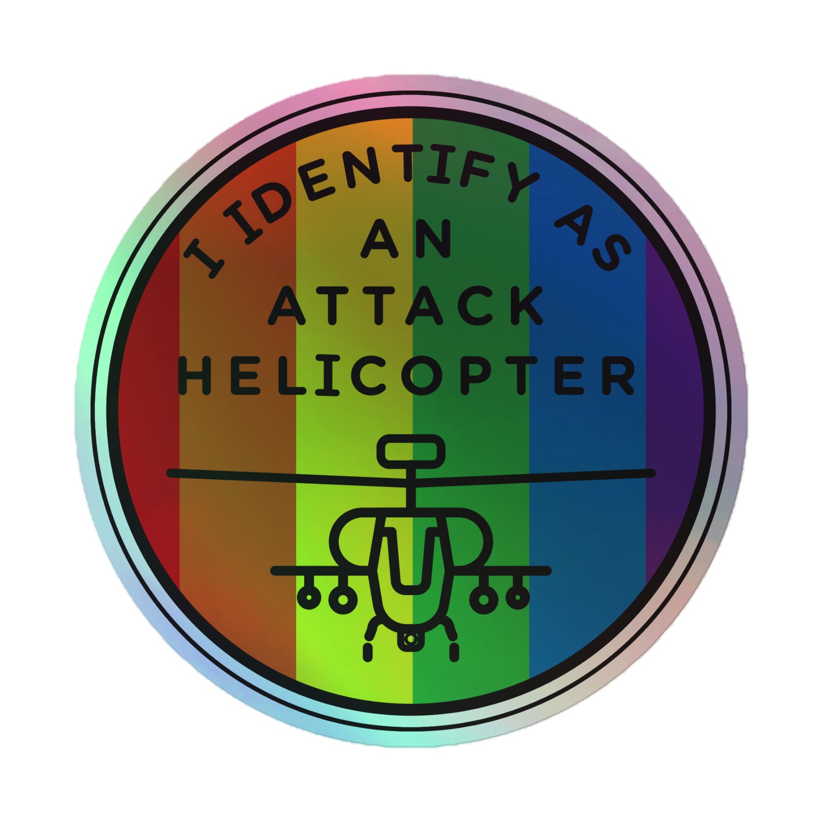 Holographic stickers