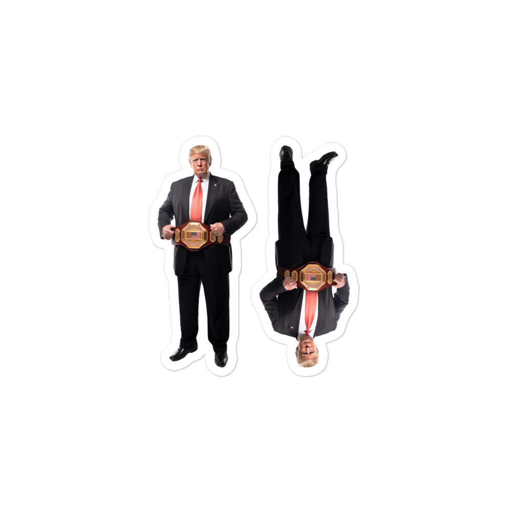 Intercontinental Champion Trump Sticker