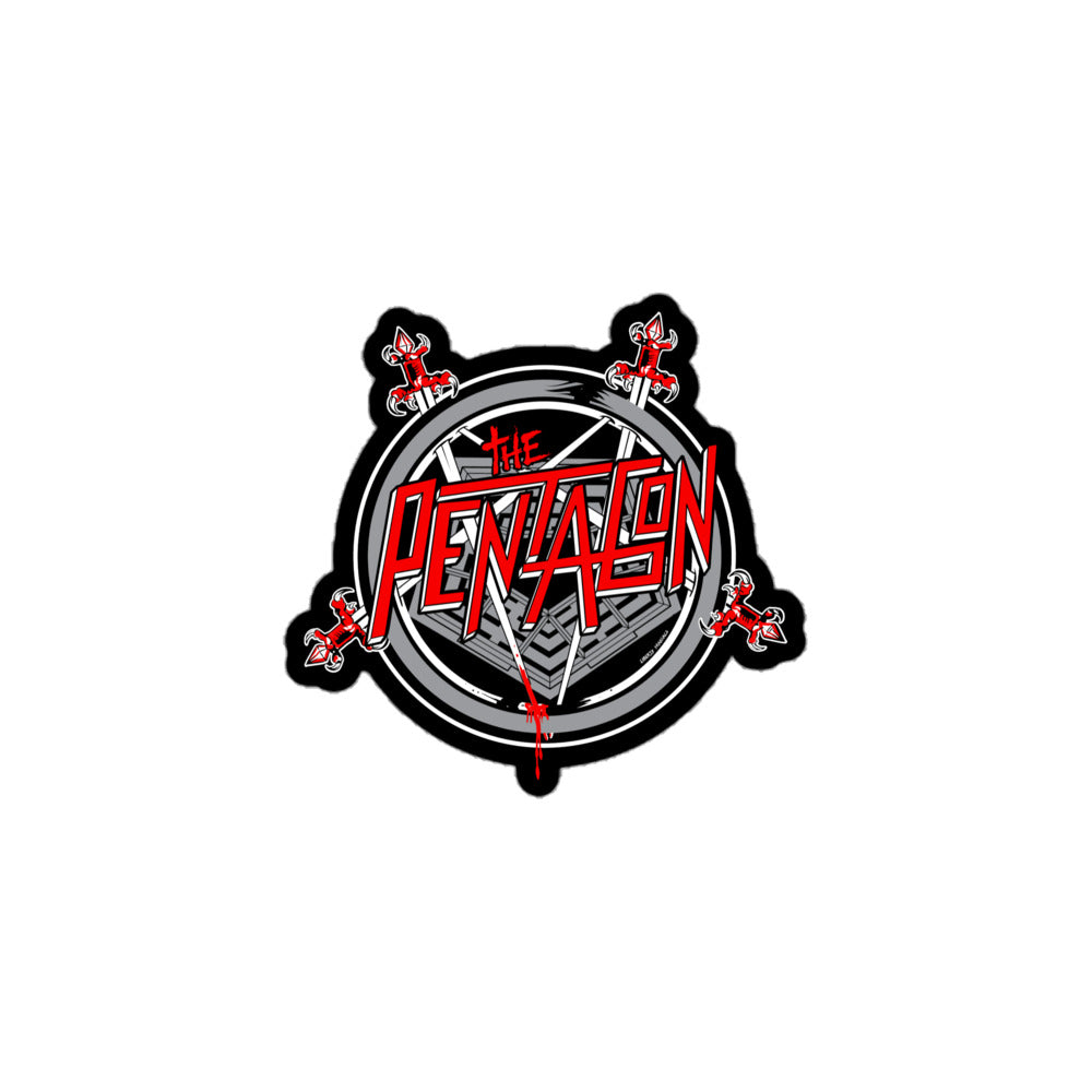 The Pentagon Reign in Blood Sticker