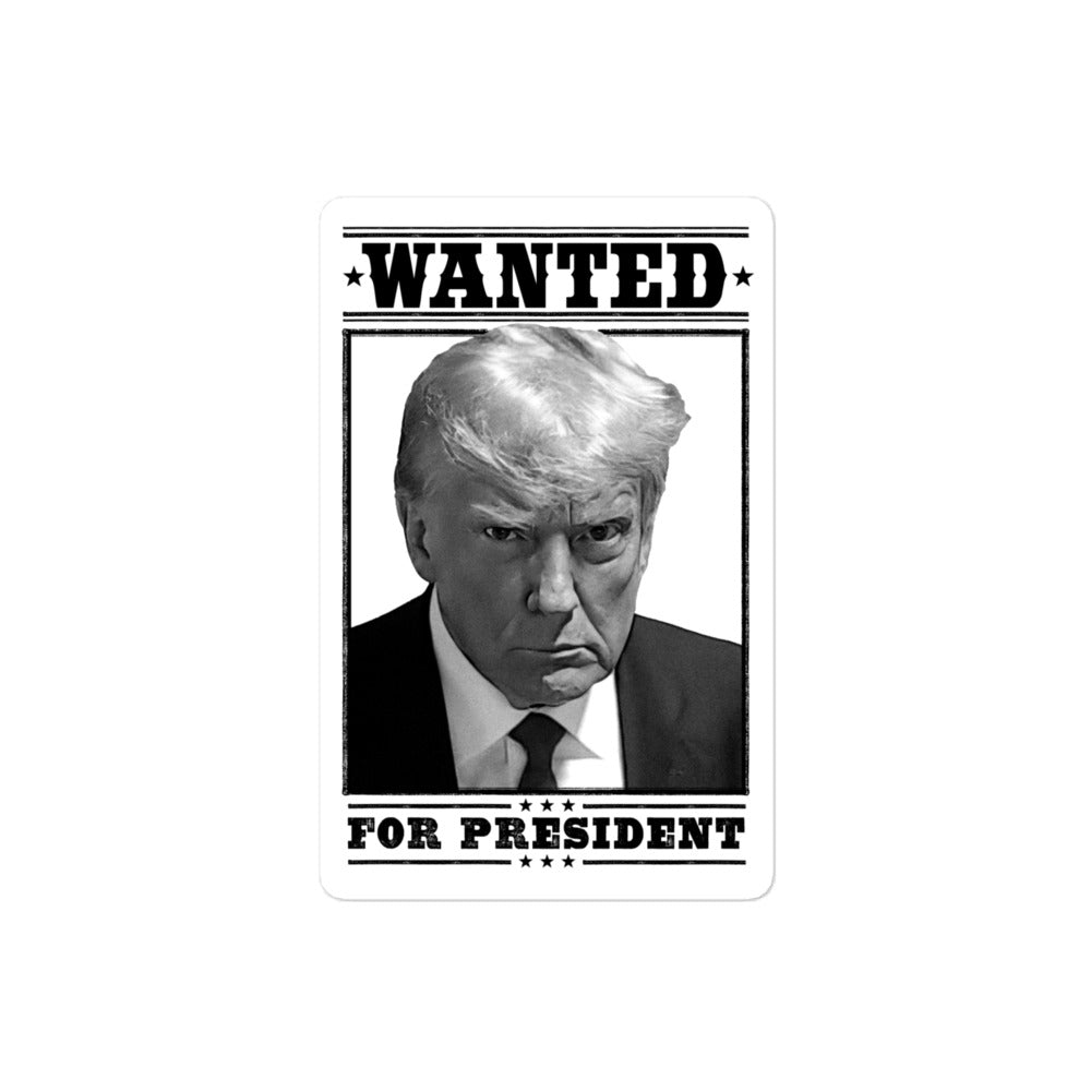 Trump Mugshot Sticker