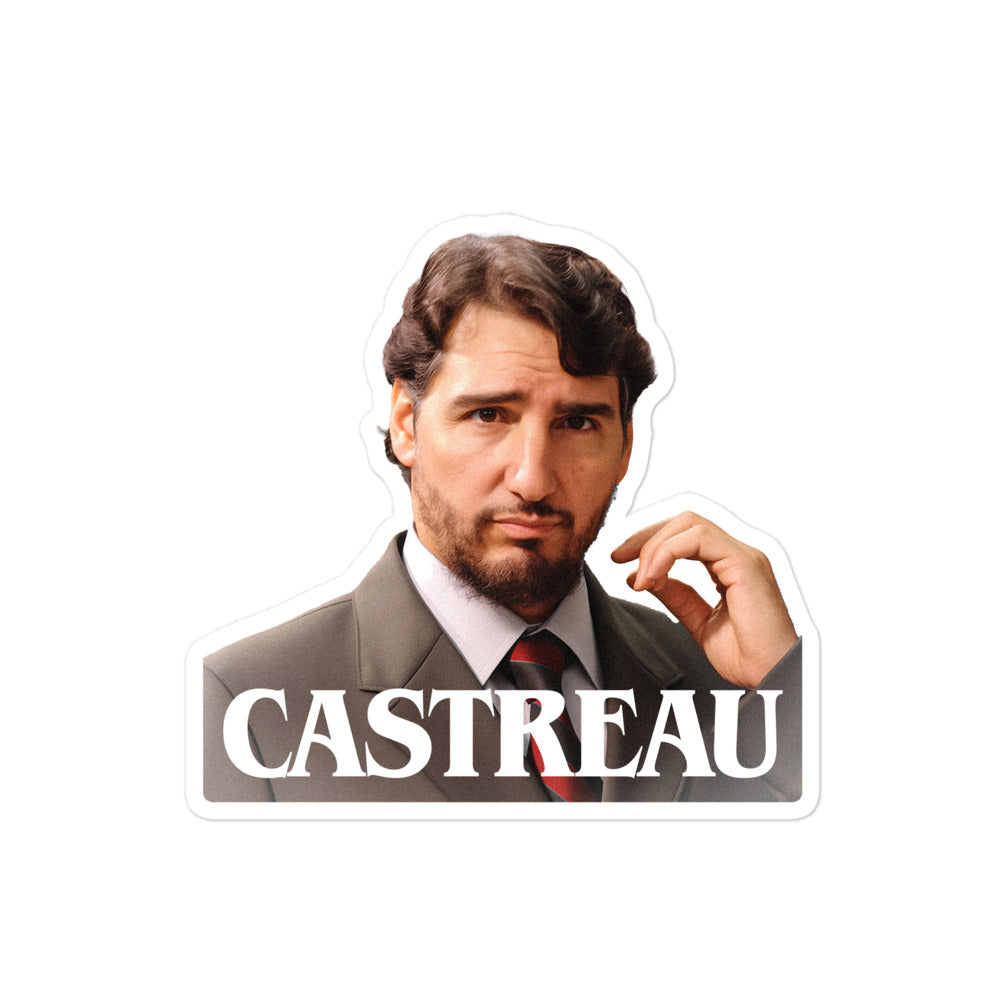 Castreau Canada's Cuban Comrade Sticker