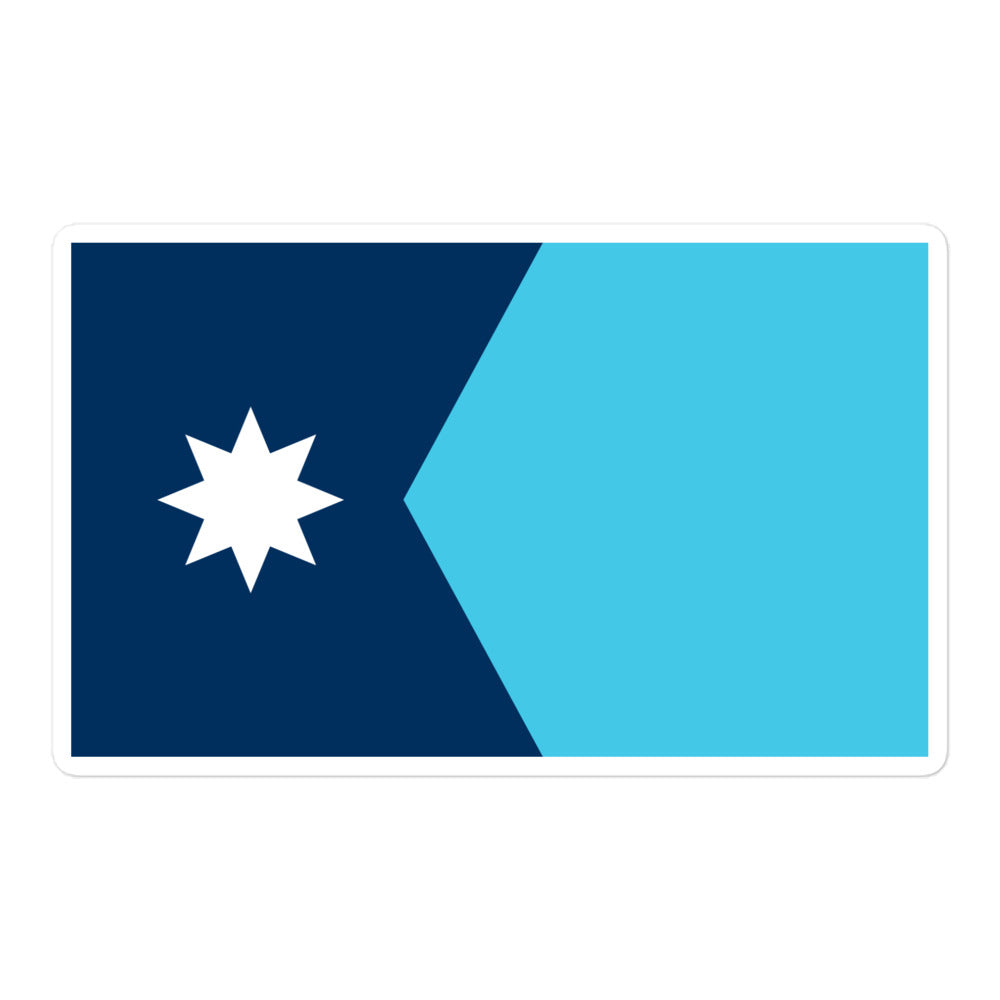 Minnesota State Flag Sticker