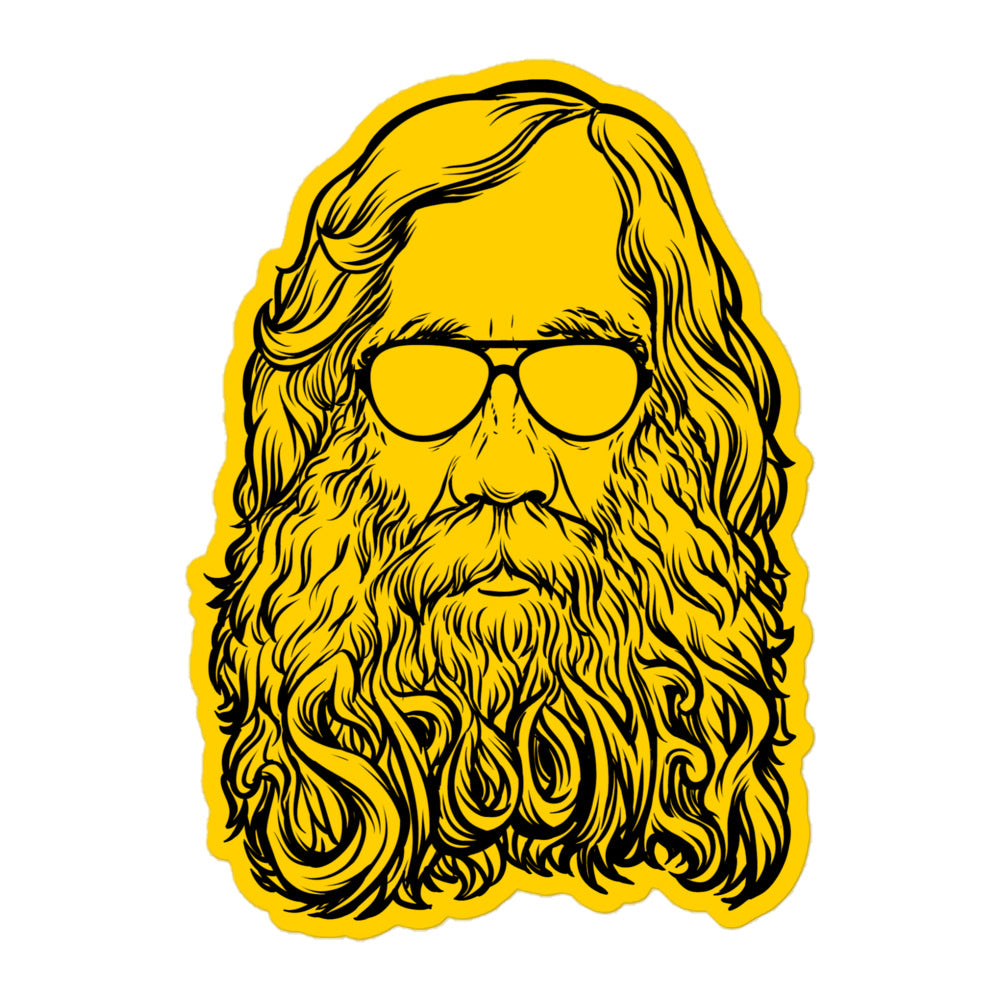 Lysander Spooner Too Cool For Rules Sticker