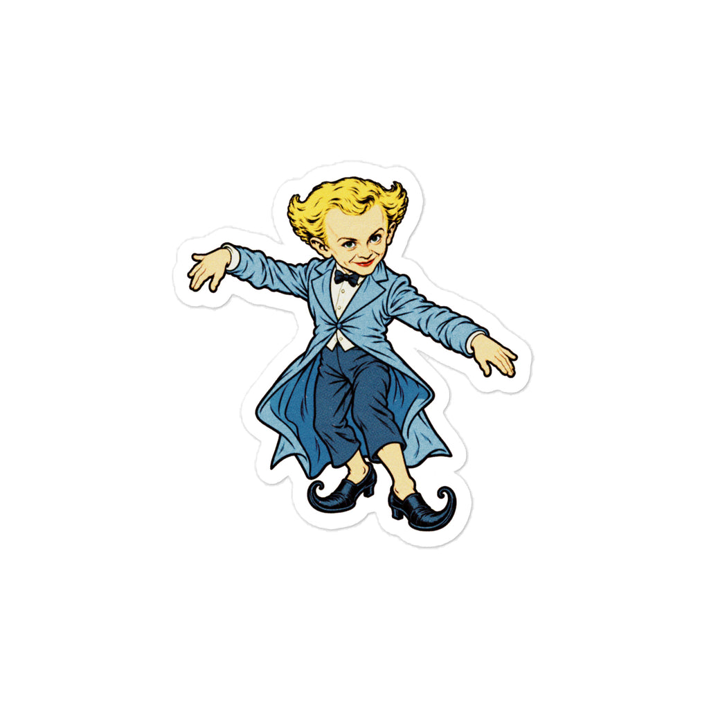 Rumpelstiltskin Tip Toe 4 inch Vinyl Decals