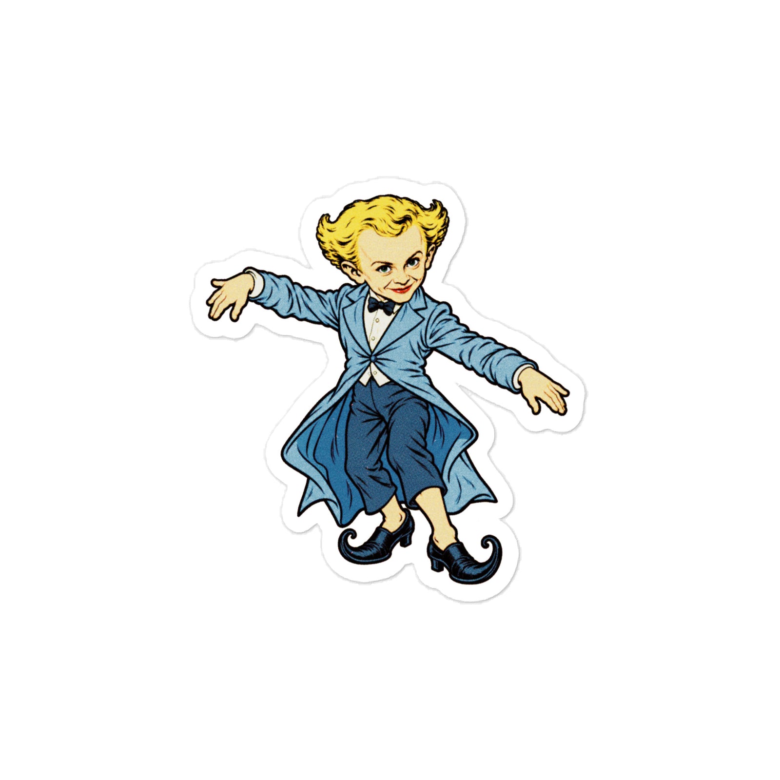 Rumpelstiltskin Tip Toe 4 inch Vinyl Decals