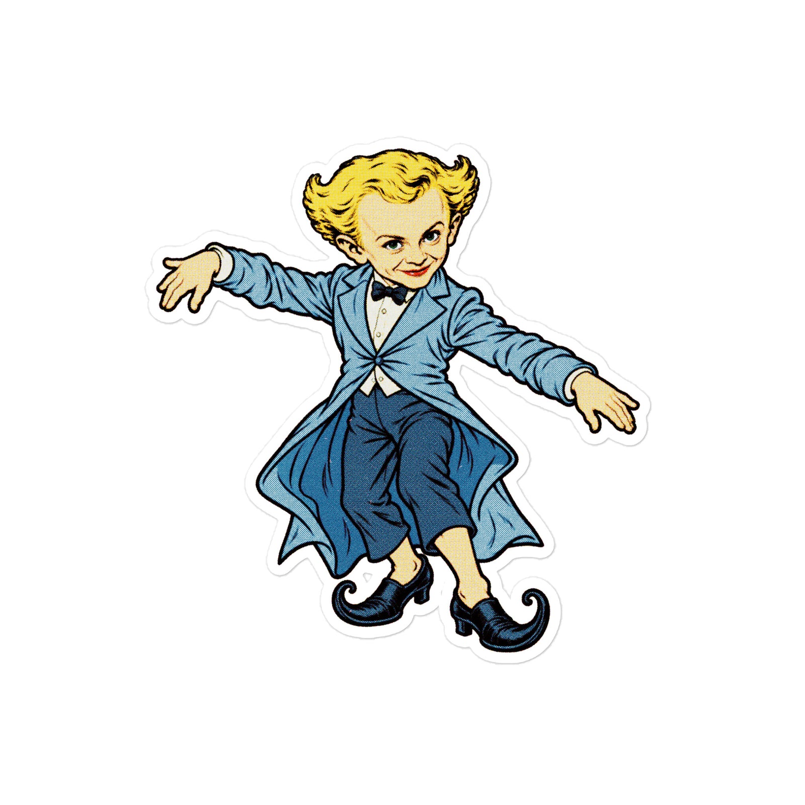 Rumpelstiltskin Tip Toe 8-inch Vinyl Decals