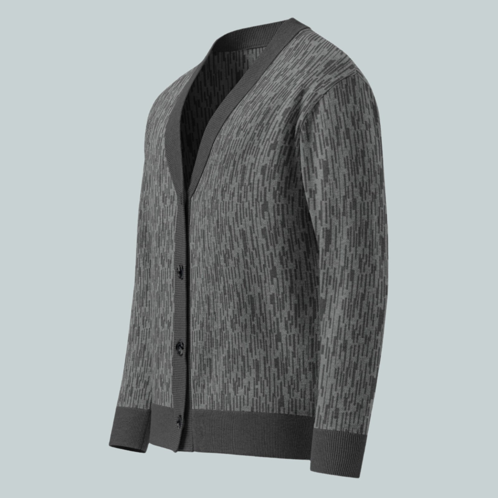 Strichtarn Raindrop Camo Knitted Cardigan