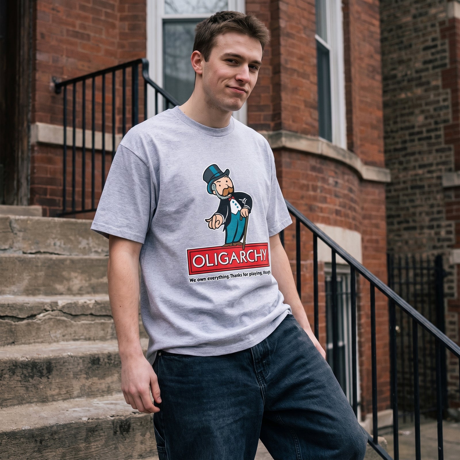 Oligarchy Oversized Heavyweight Box Tee