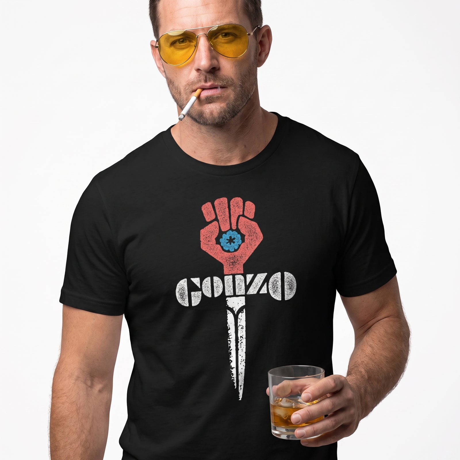 Gonzo Fist Graphic T-Shirt