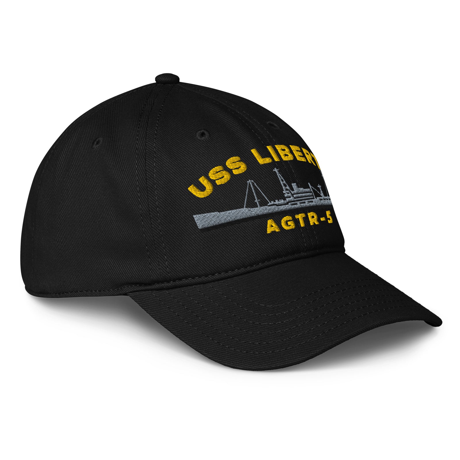 USS Liberty AGTR-5 Embroidered Low-Profile Cap