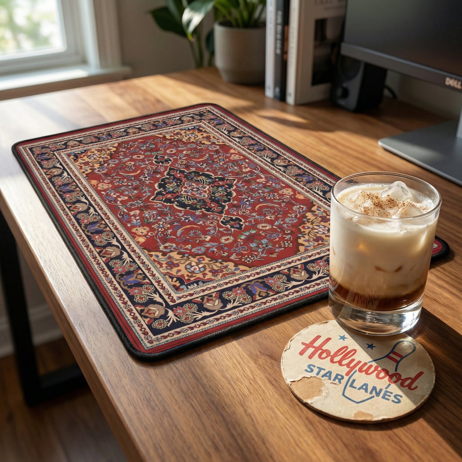 The Dude's Persian Rug Medium Desk Mat