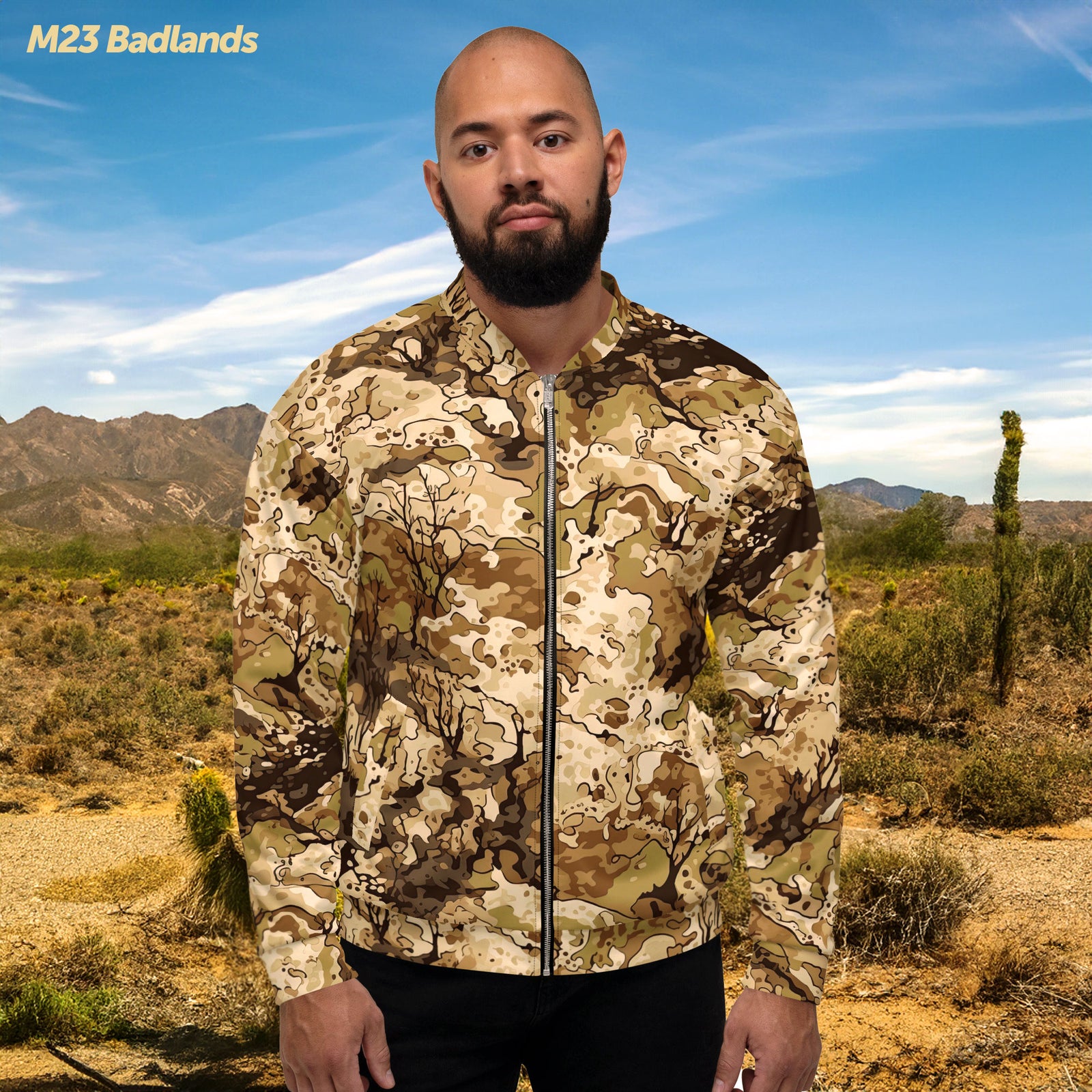 M23 Badlands Cybercamo Bomber Jacket