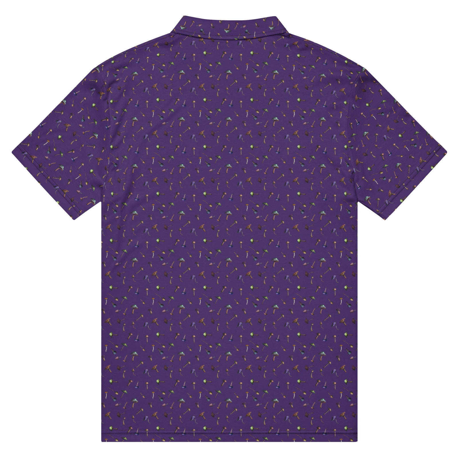 Mushroom Mirage Men’s slim fit polo