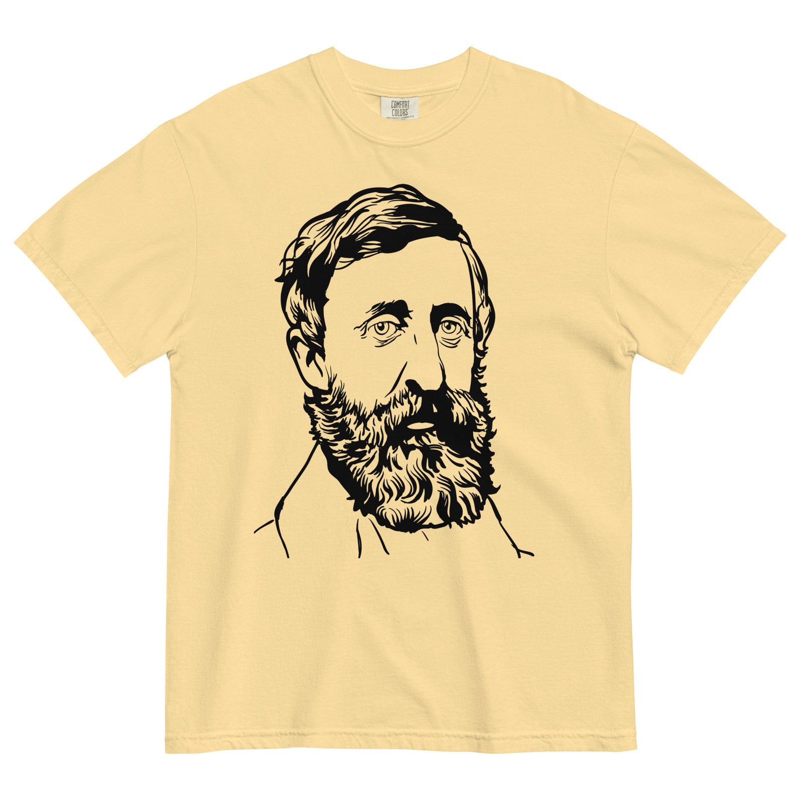 Henry David Thoreau Men’s Garment-dyed Heavyweight Tee