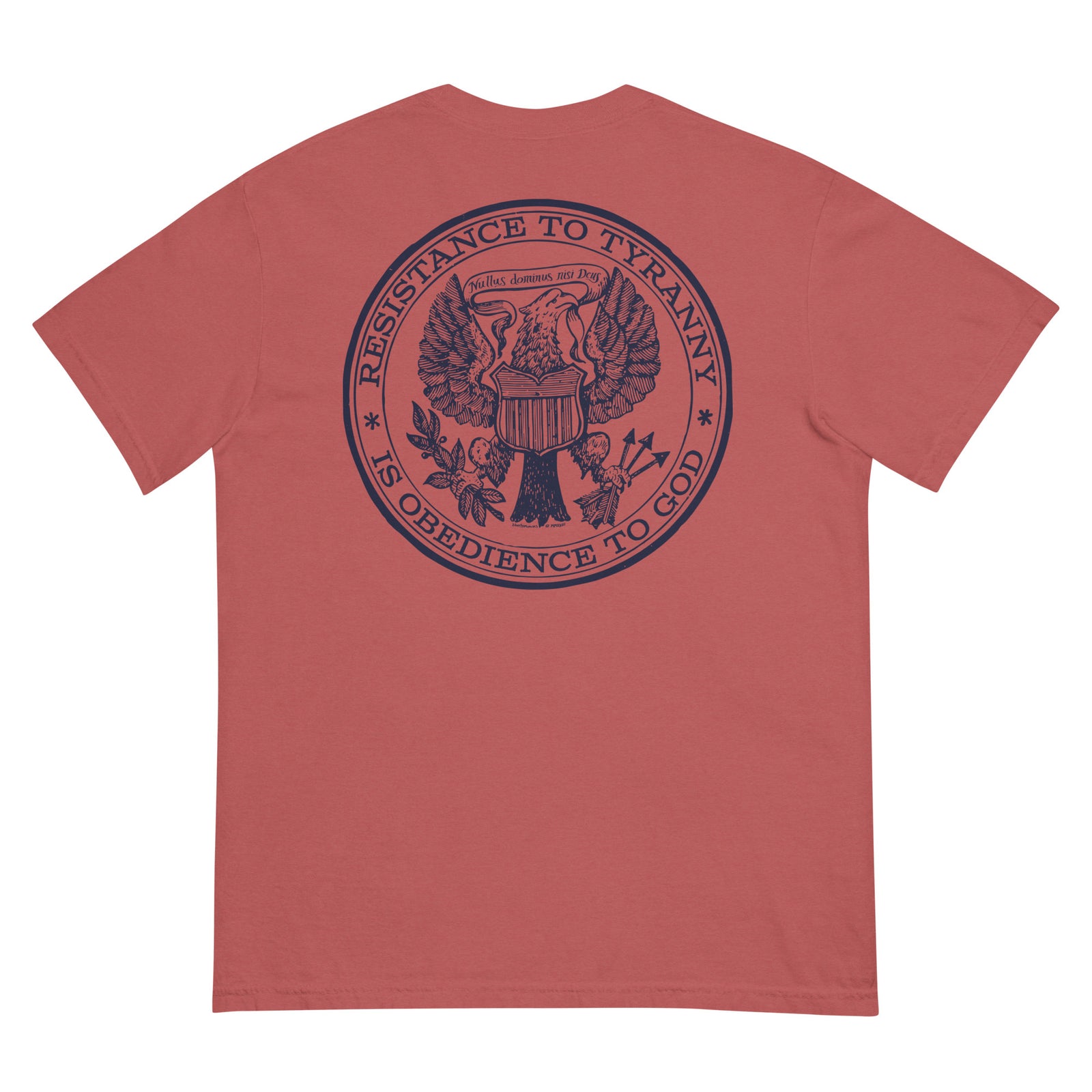 Resistance to Tyranny is Obedience to God Heavyweight T-shirt