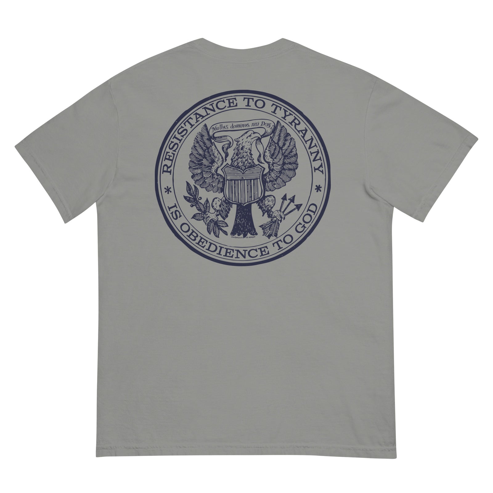 Resistance to Tyranny is Obedience to God Heavyweight T-shirt