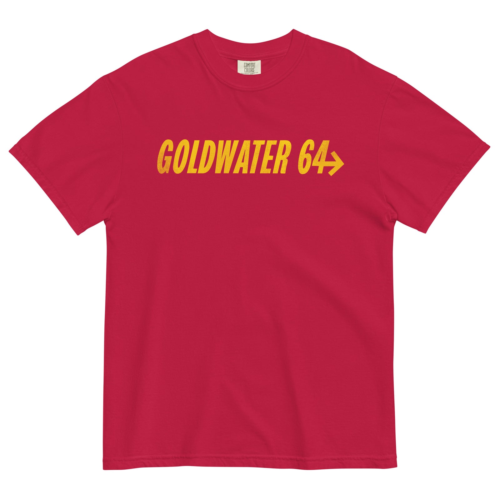 Goldwater 1964 Men’s Garment-dyed Heavyweight Reproduction Campaign T-shirt